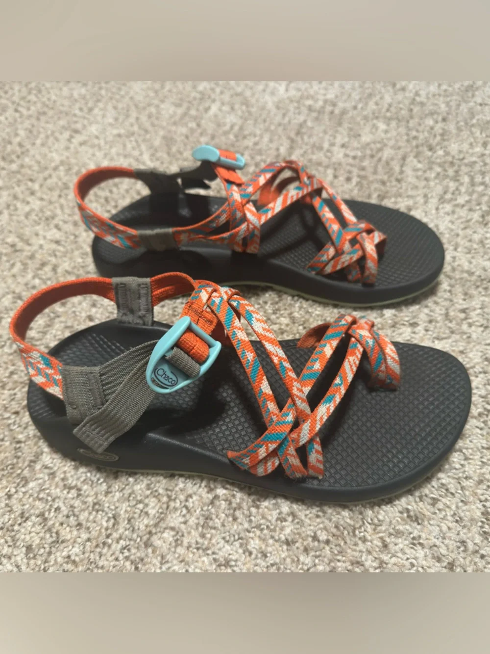 Chaco sandals women’s Sz 9.5/10 strapped hiking - Picture 1 of 9